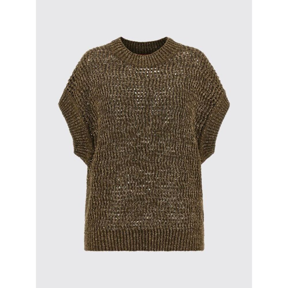 Max Mara Studio Sweater Woman Green